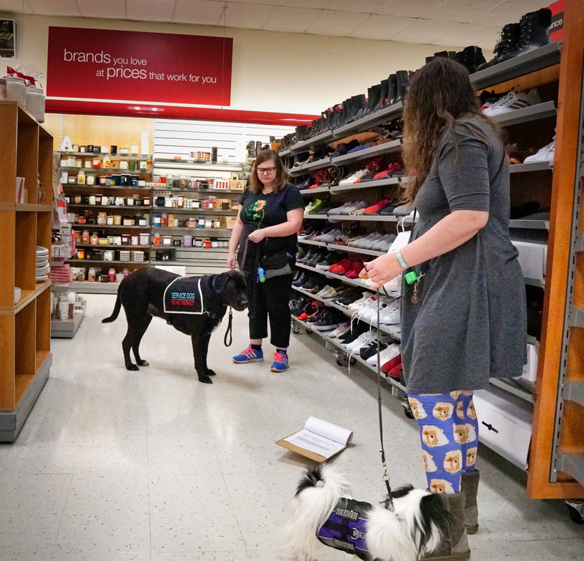 Jax and Hestia are impassive as Veronica drops the clipboard.